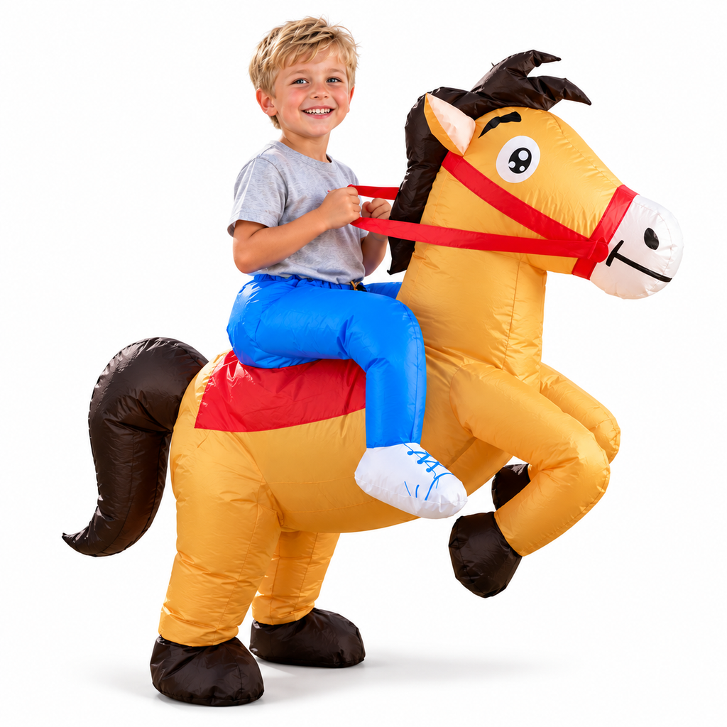 Kids Inflatable Horse Rider Costume