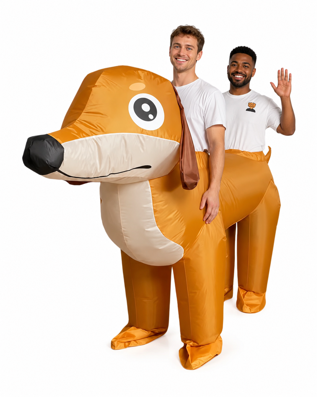 Inflatable Two-Person Dog Costume