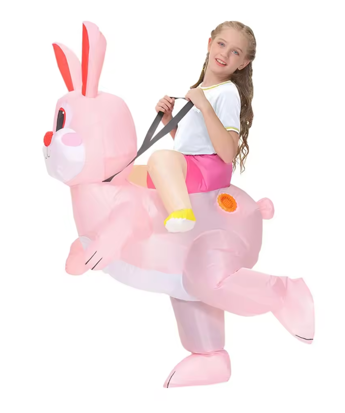 Kids Inflatable Bunny Rider Costume